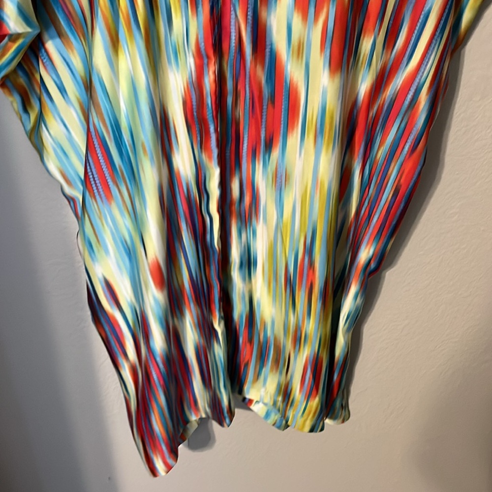 Natori Striped Kaftan Dress - Picture 4 of 4